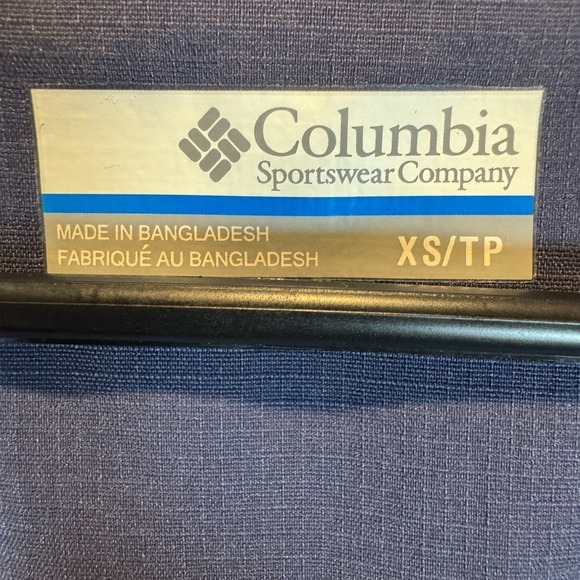 NEW Columbia On The Go Dress size XS Blue Omni‑Shield MSRP $75 Travel Vacation - Picture 7 of 8